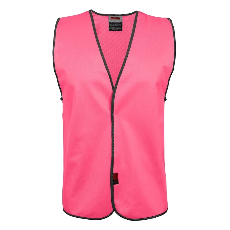 Pink Coloured Safety Vest for Identification